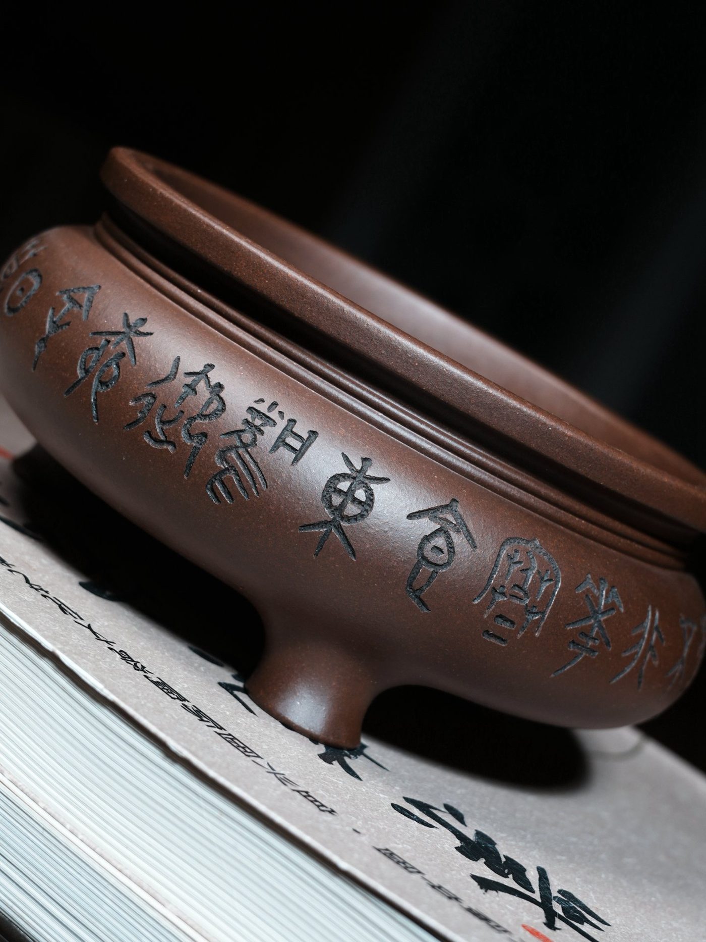 大篆铭文香炉 · 紫砂文房 实拍角度8