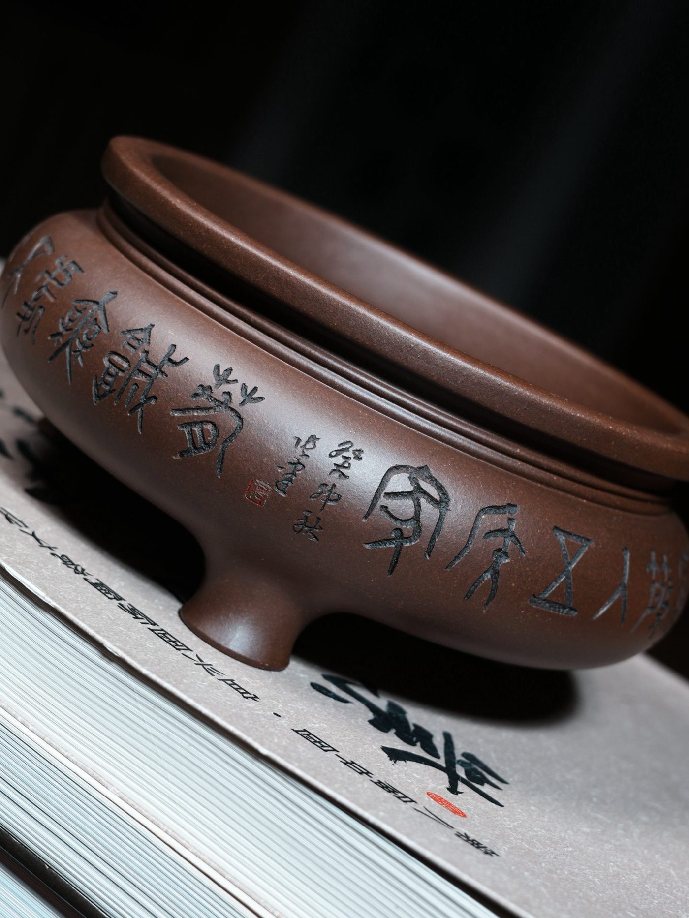 大篆铭文香炉 · 紫砂文房 实拍角度11