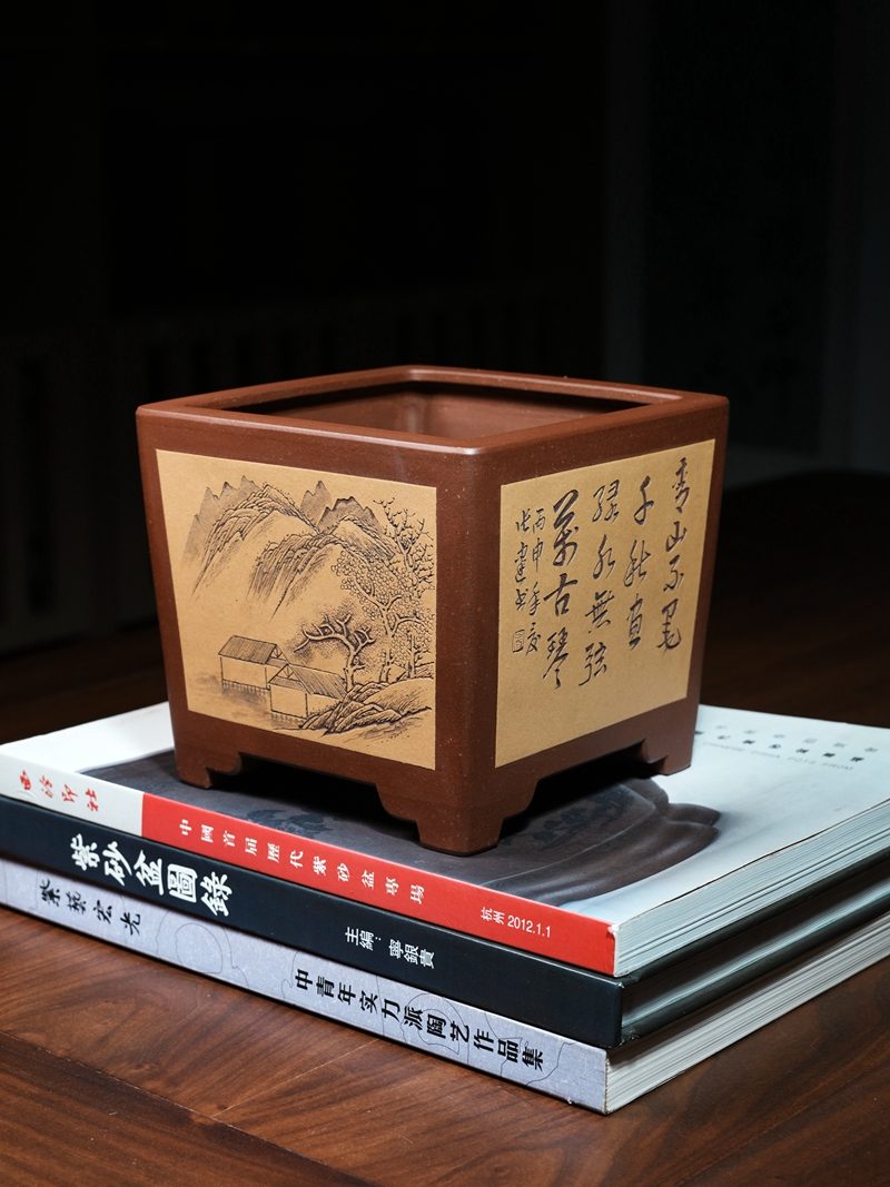 粉浆开窗一颗印 实拍角度3