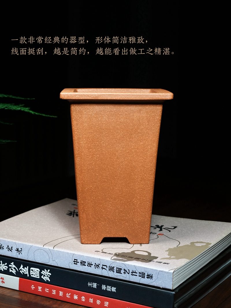 宽口四方签筒 实拍角度2