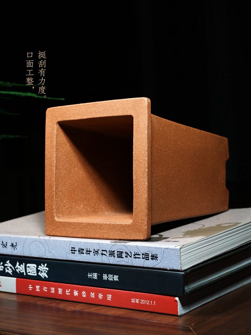 宽口四方签筒 实拍角度6