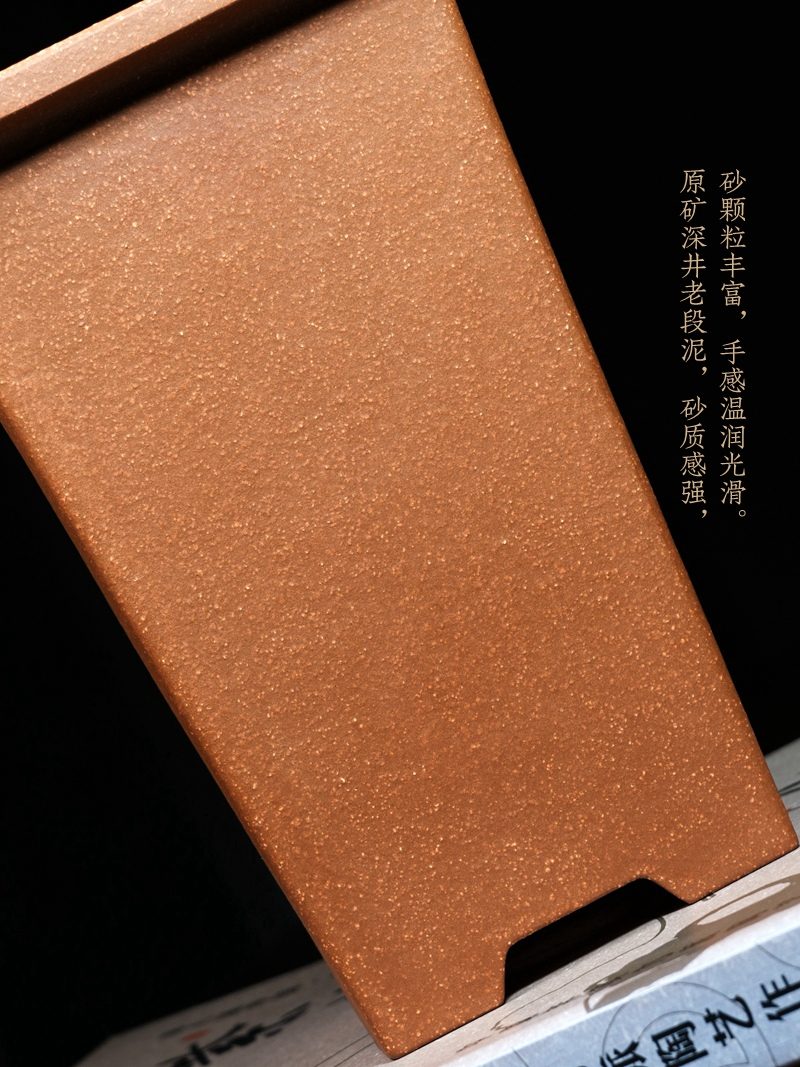 宽口四方签筒 实拍角度10