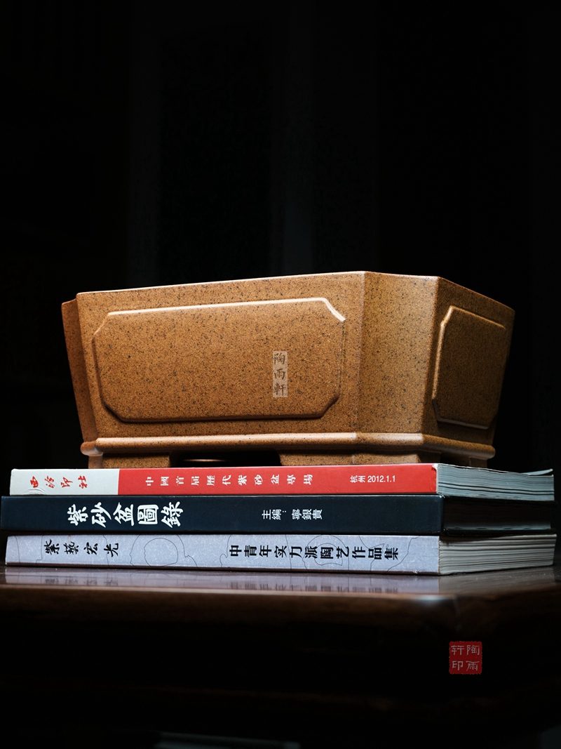 奎面切角长方盆 实拍角度4