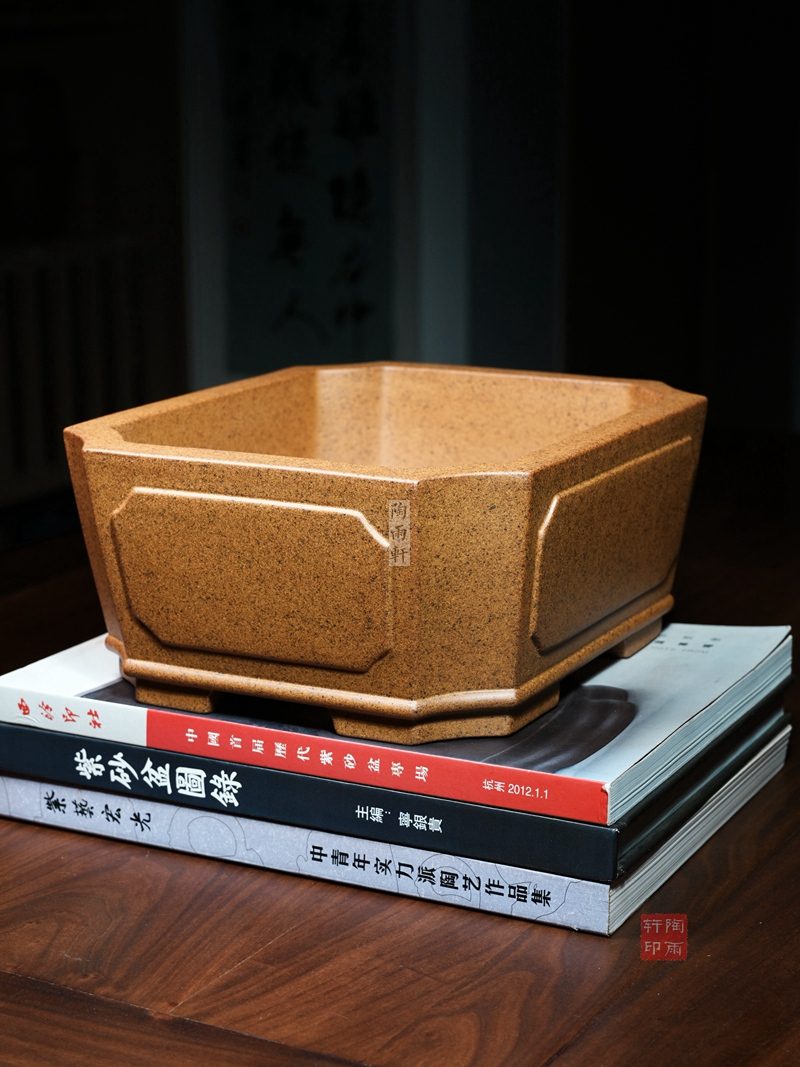 奎面切角长方盆 实拍角度5