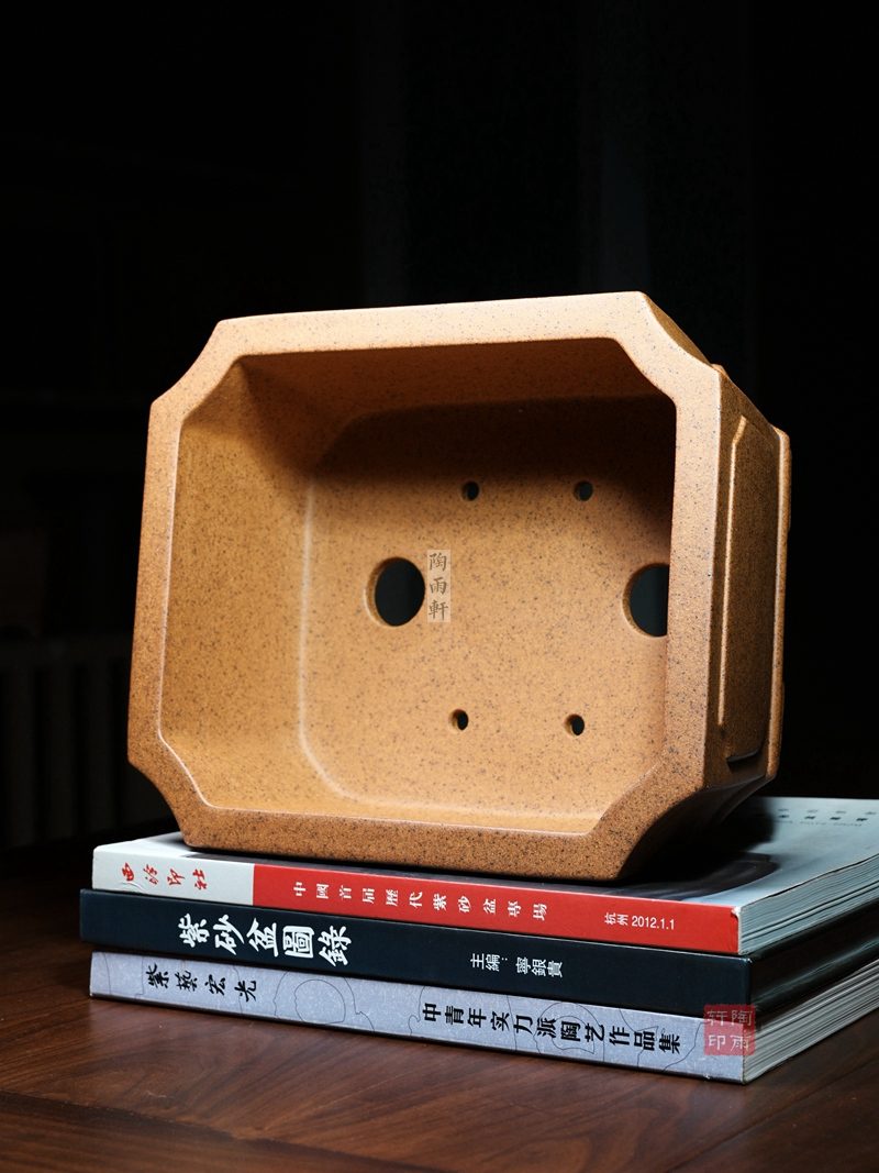 奎面切角长方盆 实拍角度6