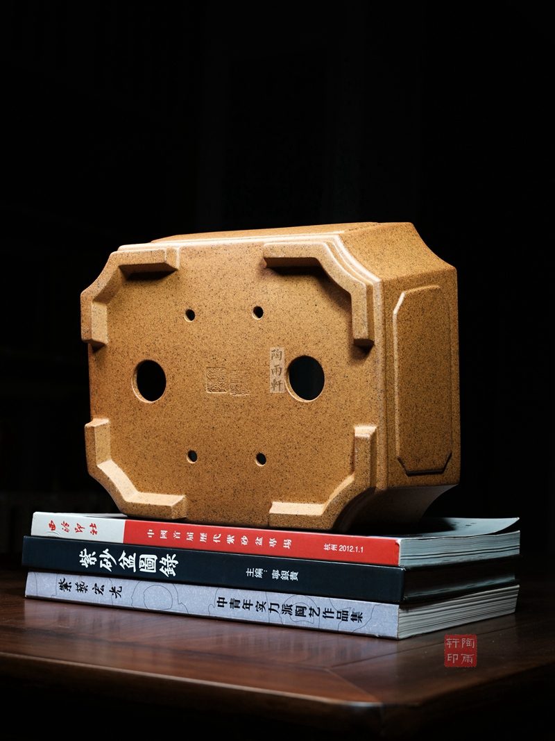 奎面切角长方盆 实拍角度8