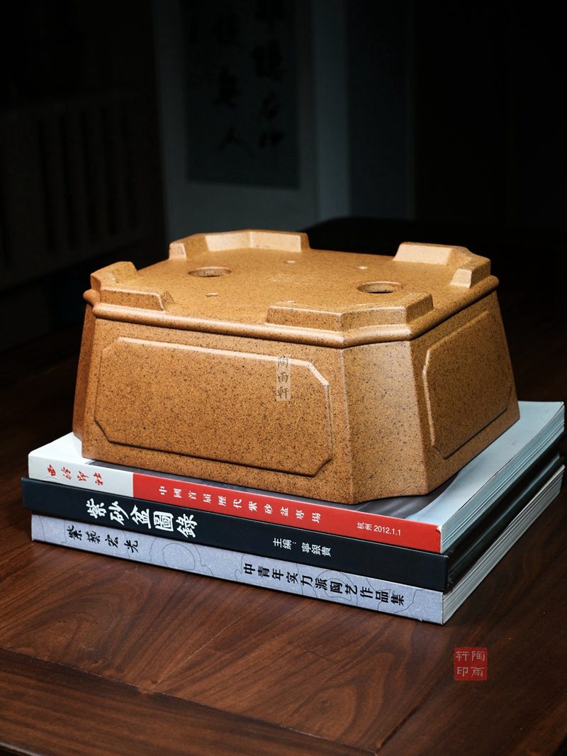奎面切角长方盆 实拍角度9