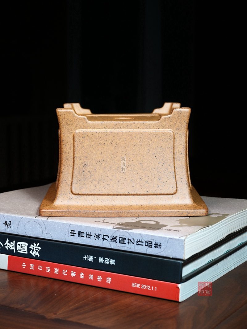 奎面飘口四方盆 实拍角度6