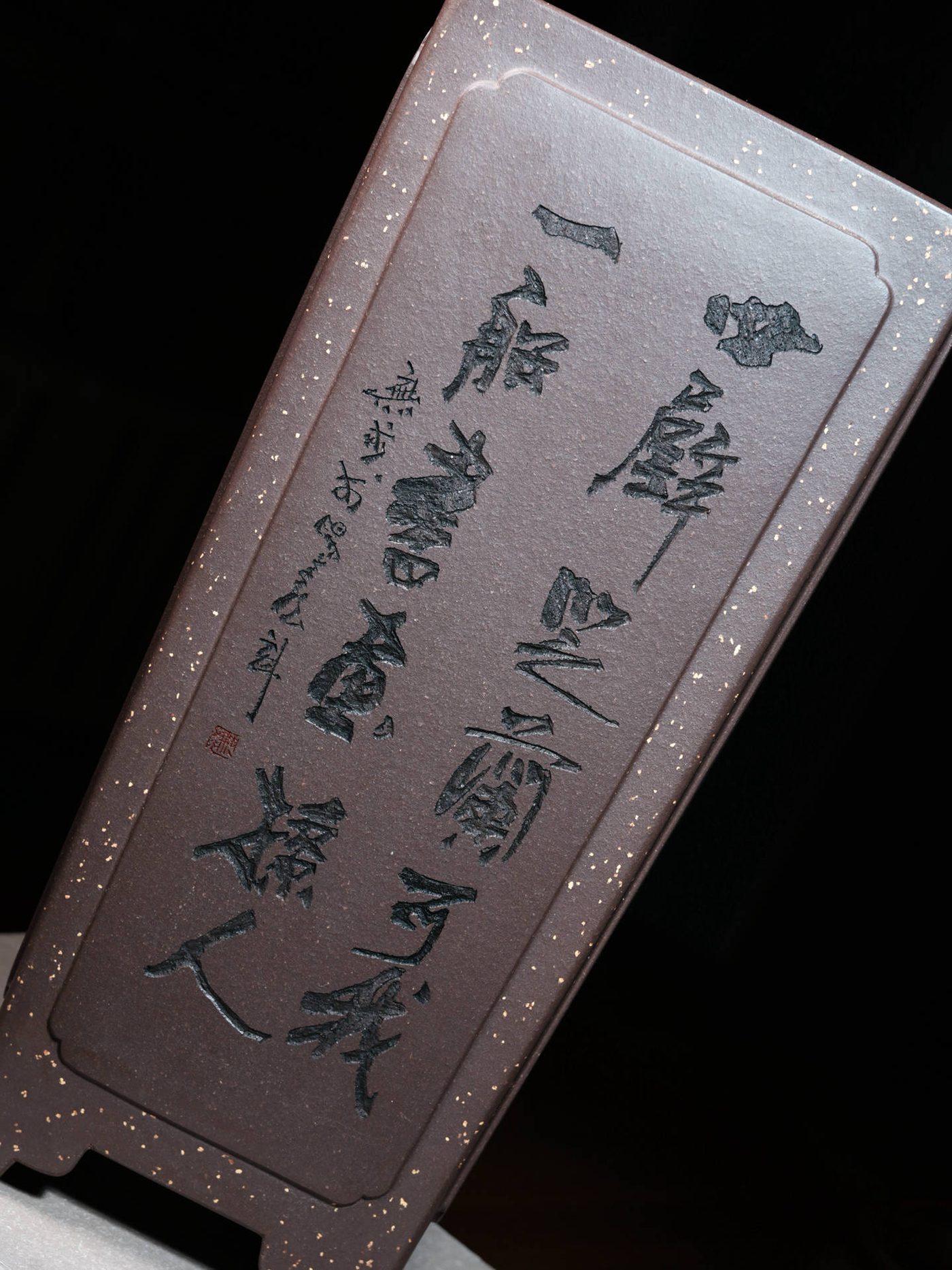 奎面四方签筒 · 紫砂兰花盆 实拍角度10