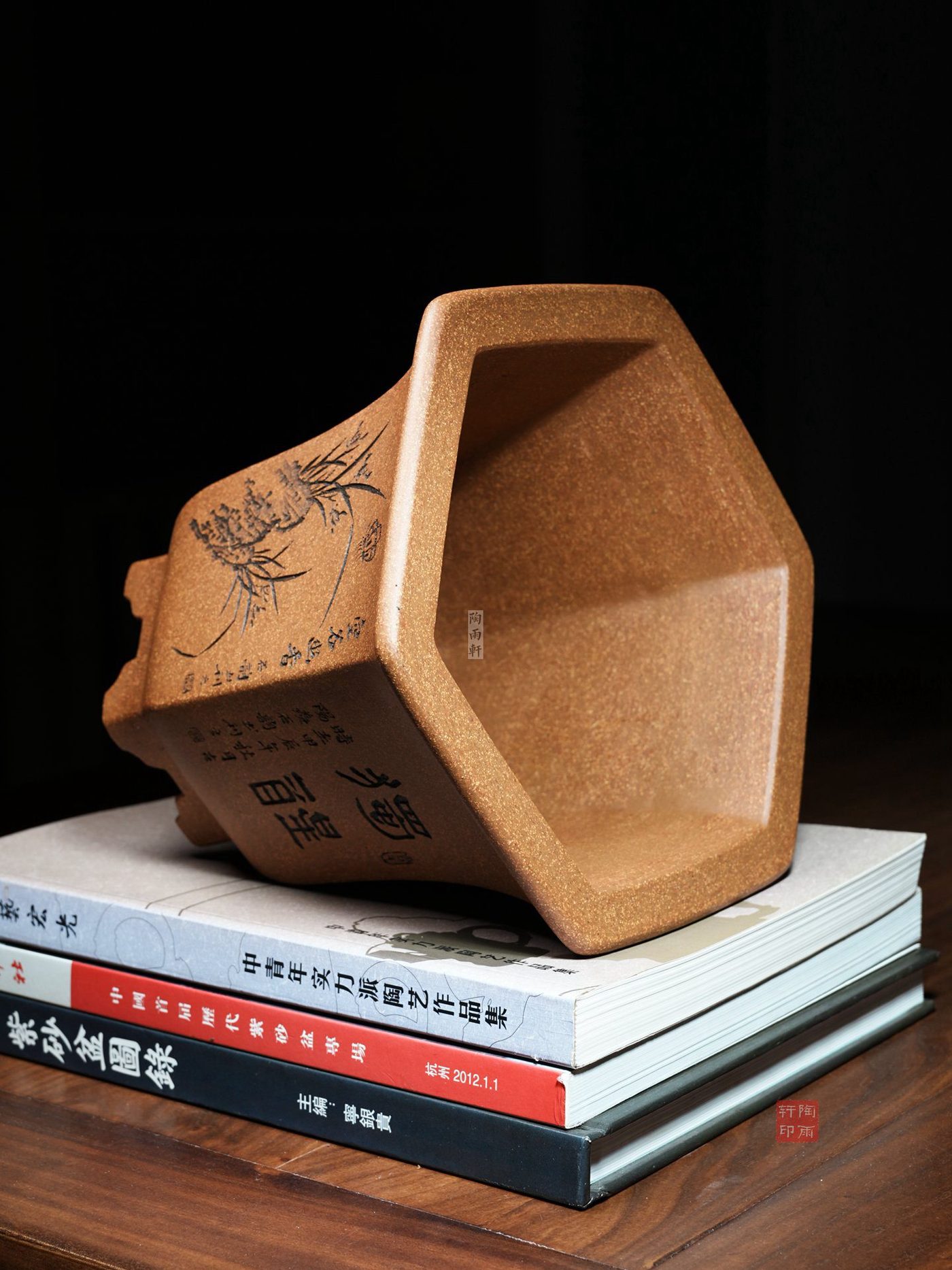 紫砂飘口六方金钟（许成安1） 实拍角度8