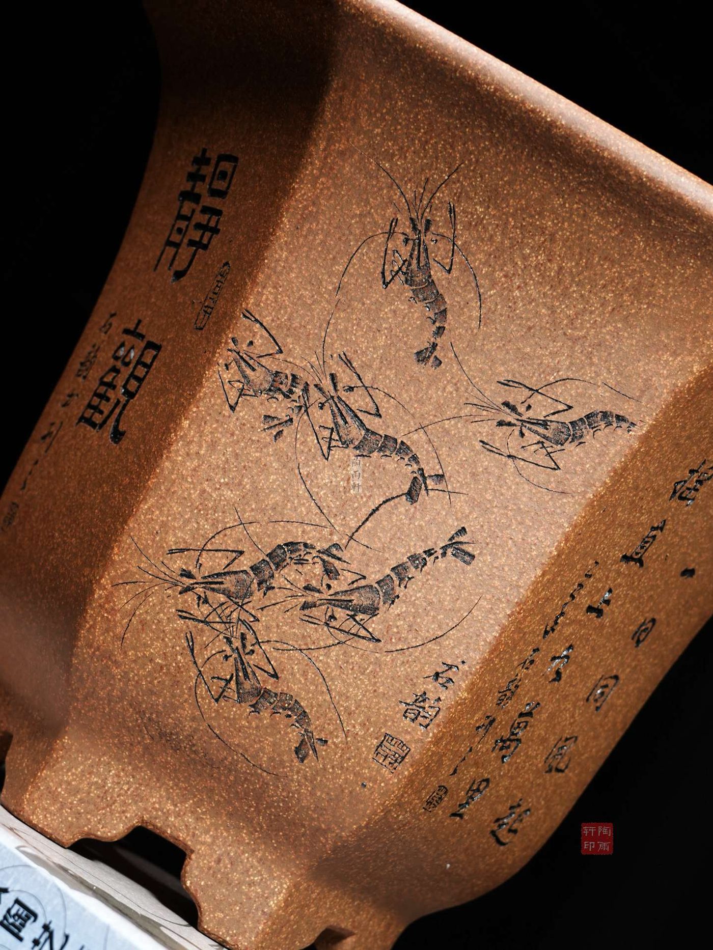 紫砂飘口六方金钟（许成安2） 实拍角度12