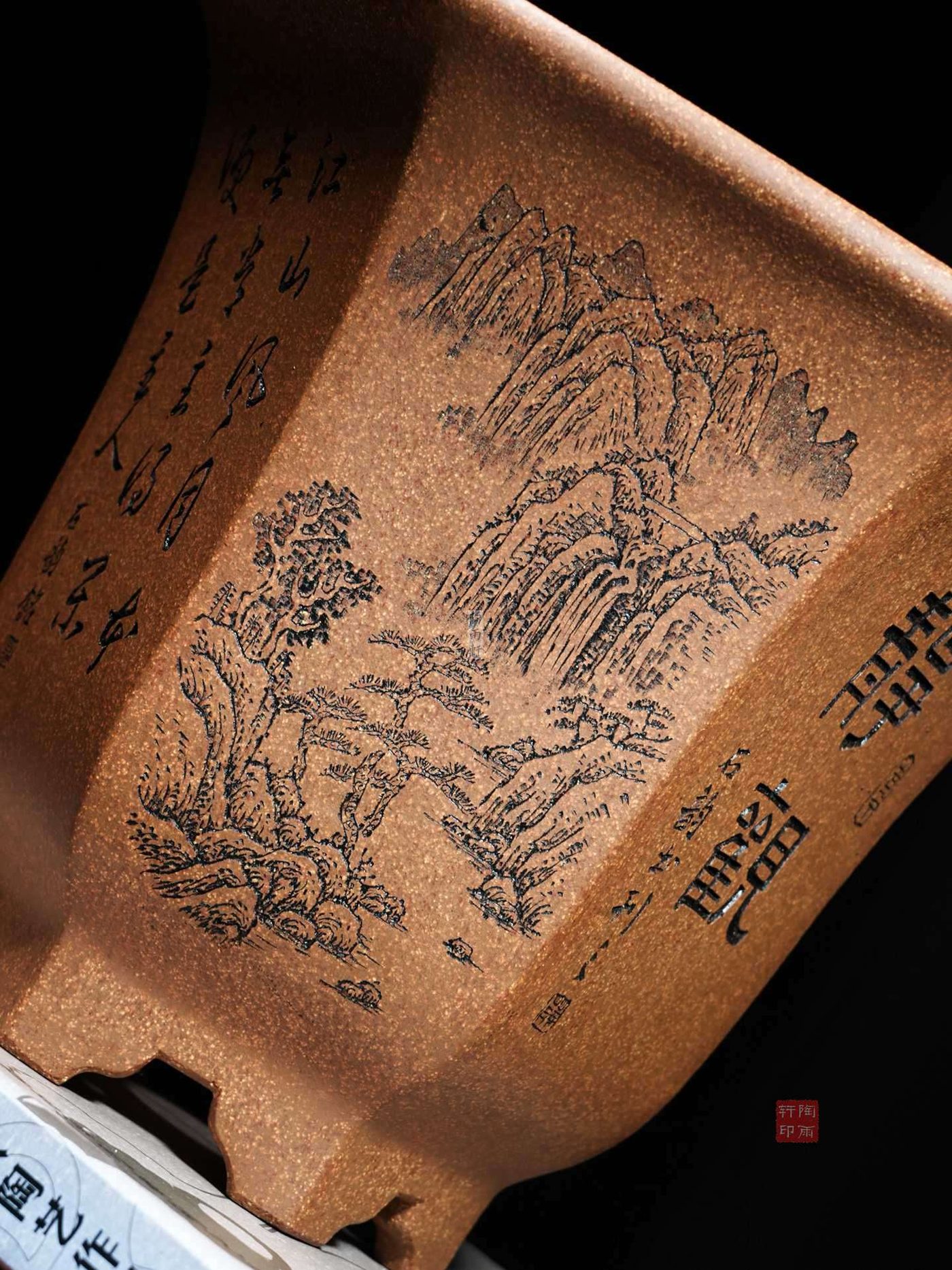 紫砂飘口六方金钟（许成安2） 实拍角度13