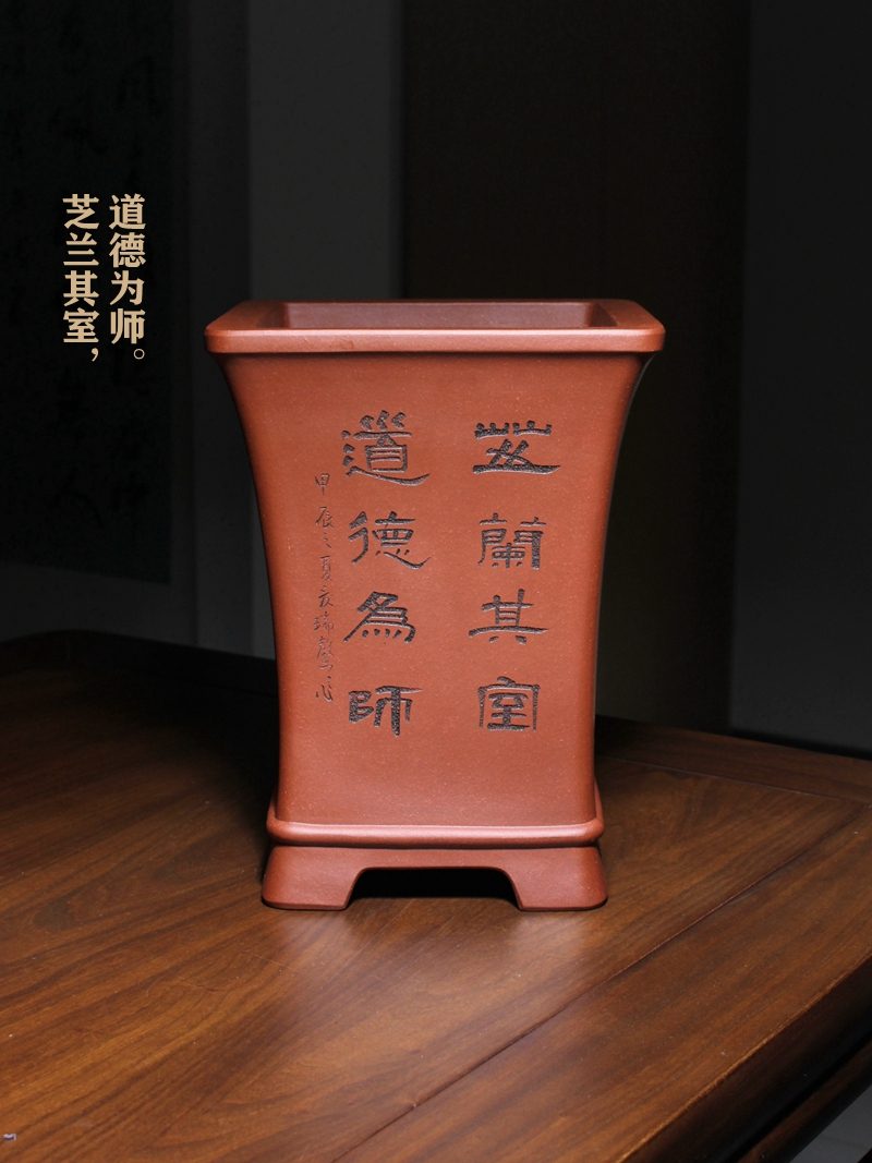 束底收腰四方 实拍角度3