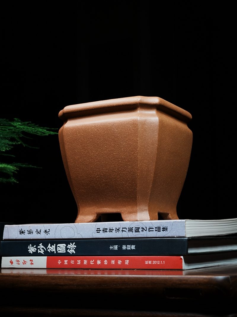束口方炉盆 实拍角度7