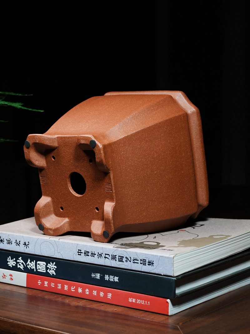 束口方炉盆 实拍角度7