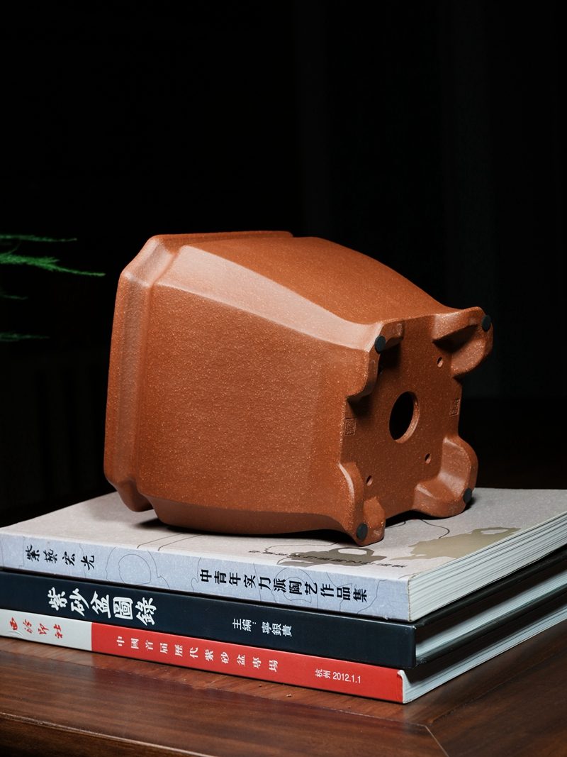 束口方炉盆 实拍角度8
