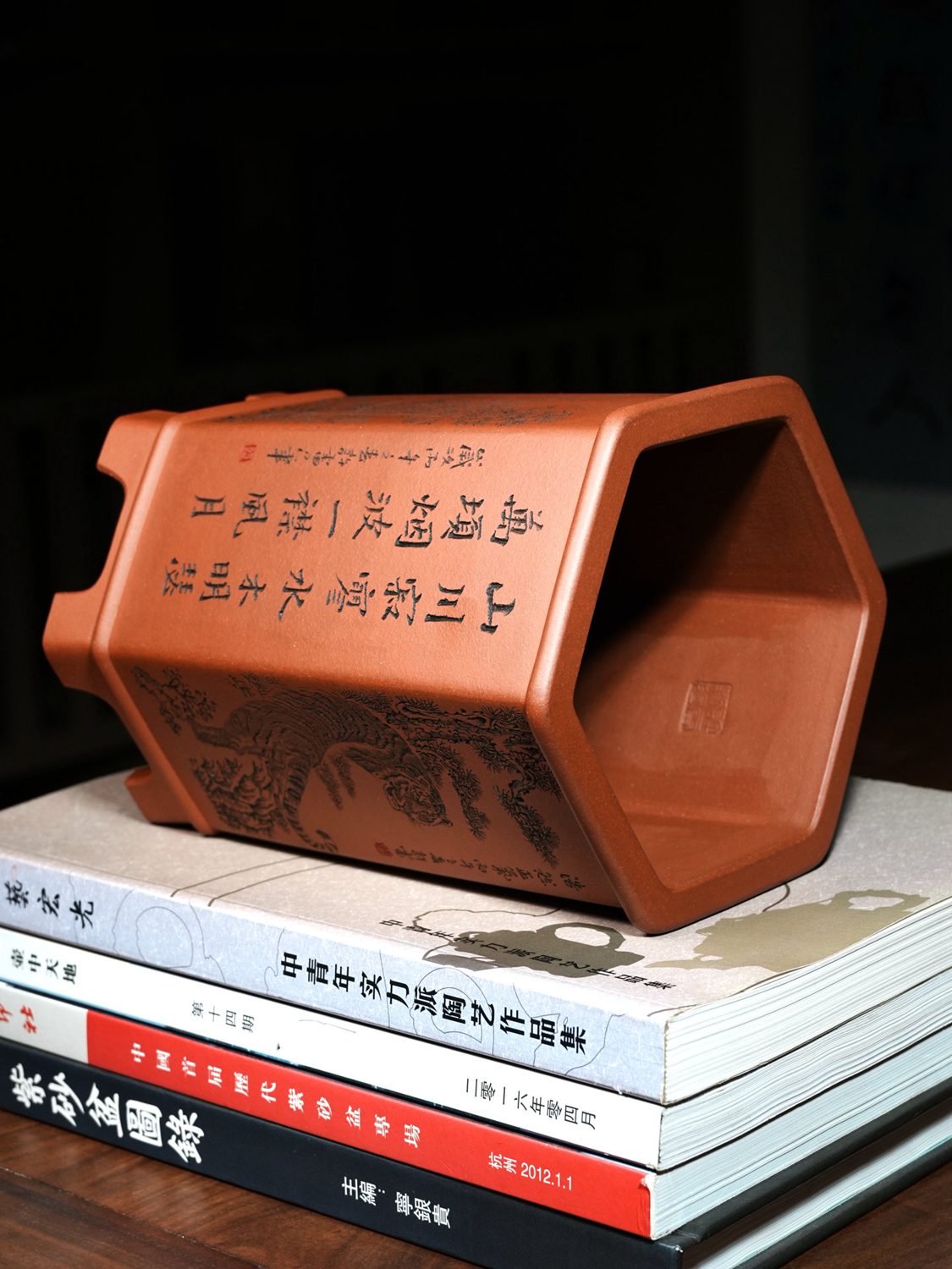 双线六方签筒 实拍角度7