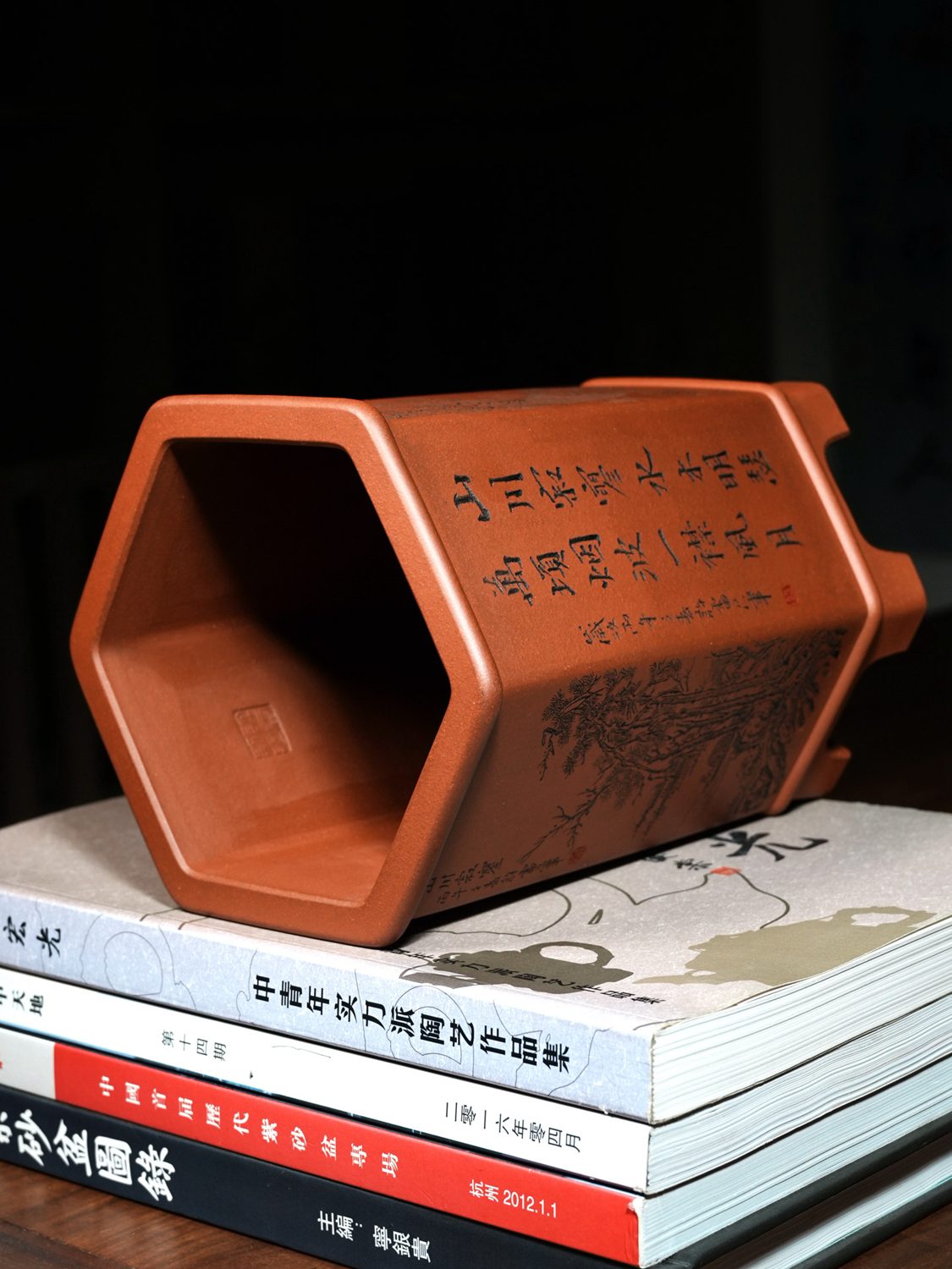 双线六方签筒 实拍角度8