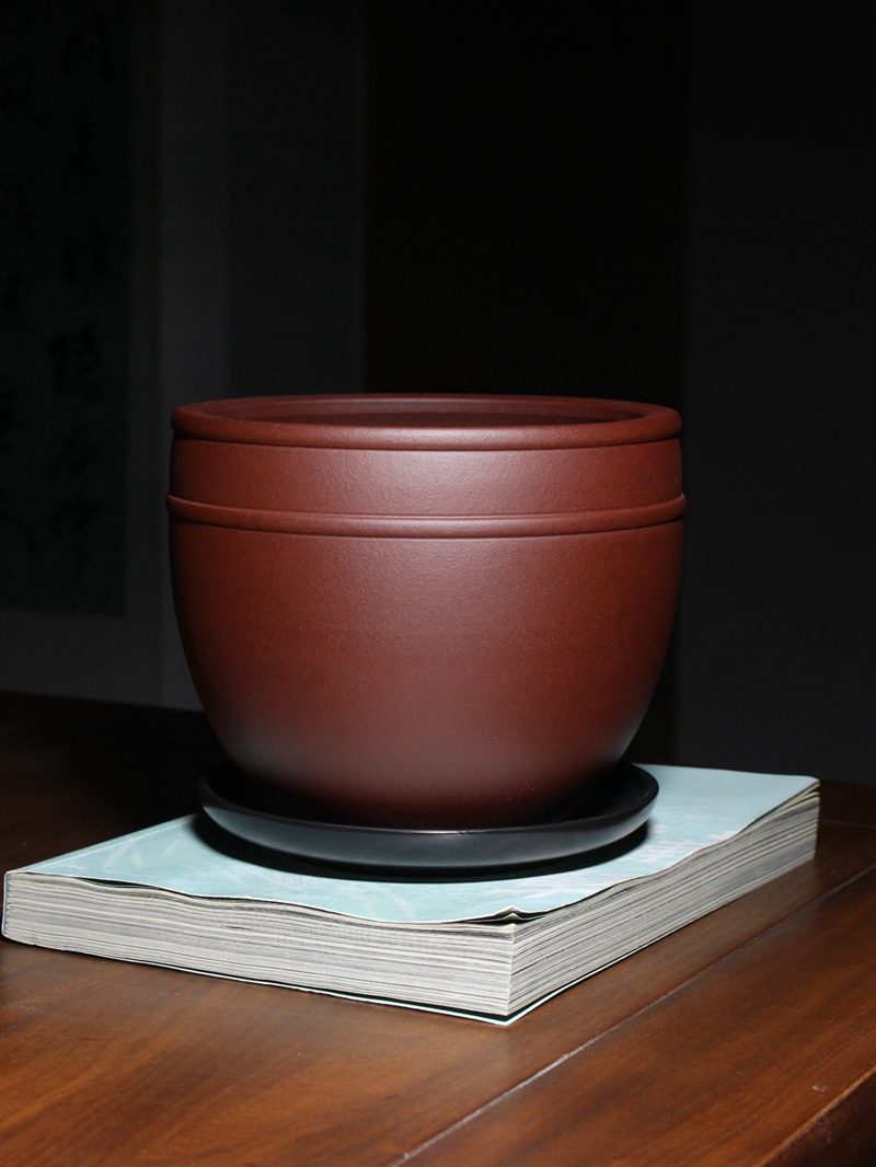 双线龙蛋盆 实拍10