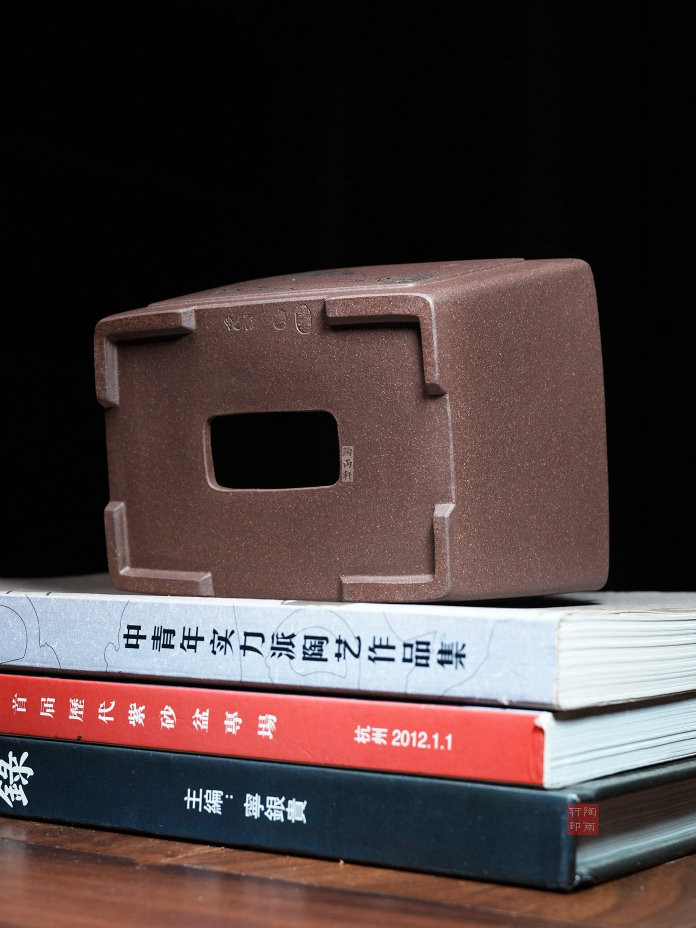 紫砂无求刻半颗印（1） 实拍角度6