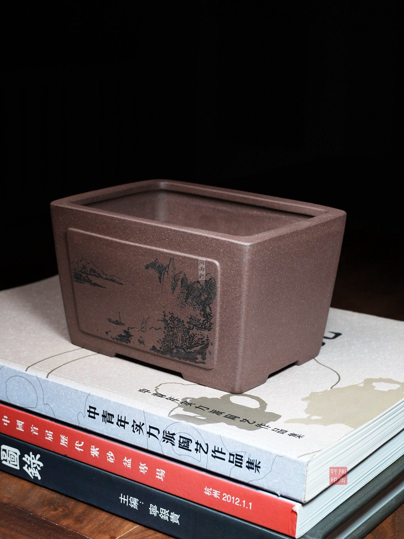 紫砂无求刻半颗印（2） 实拍角度2