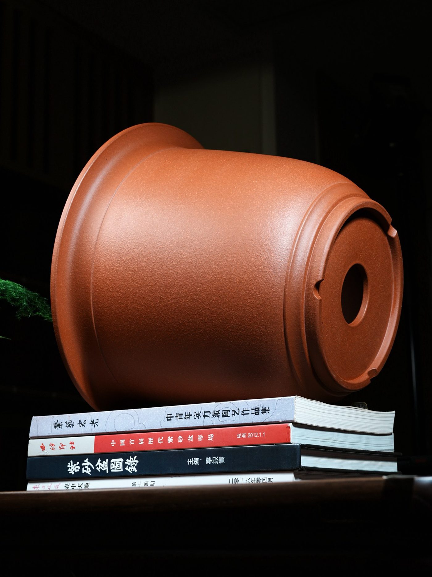 紫砂霞影特大号圆盆 实拍角度5