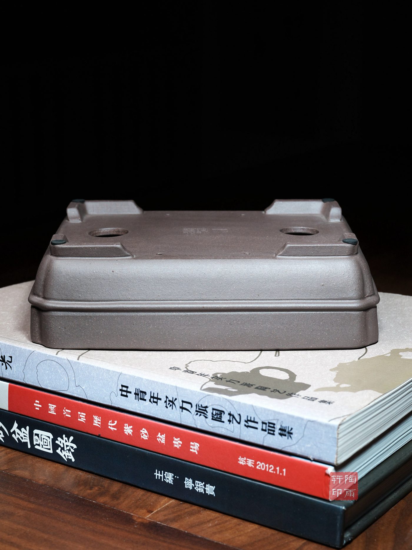 紫砂腰线筋纹马槽 实拍角度5