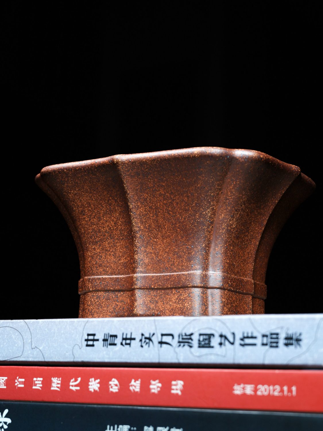 玉带菱花盆 实拍角度5